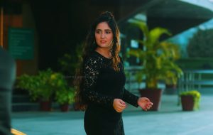 ashnor kaur in black dress